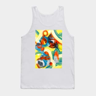 Encaustic Abstract 001 Tank Top